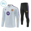 Barcelona Niño Sudadera De Entrenamiento 1/4-Zip 2026-27 Blanca Barcelona Niño Sudadera De Entrenamiento 1/4-Zip 2026-27 Blanca
