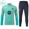 Barcelona Niño Sudadera De Entrenamiento 1/4-Zip 2026-27 Verde