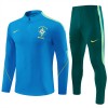 Brasil Sudadera De Entrenamiento 1/4-Zip 2026-27 Azul Brasil Sudadera De Entrenamiento 1/4-Zip 2026-27 Azul
