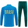 Brasil Sudadera De Entrenamiento 1/4-Zip 2026-27 Azul