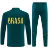 Brasil Sudadera De Entrenamiento 1/4-Zip 2026-27 Verde