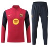 FC Barcelona Sudadera De Entrenamiento 1/4-Zip 2026-27 Roja FC Barcelona Sudadera De Entrenamiento 1/4-Zip 2026-27 Roja