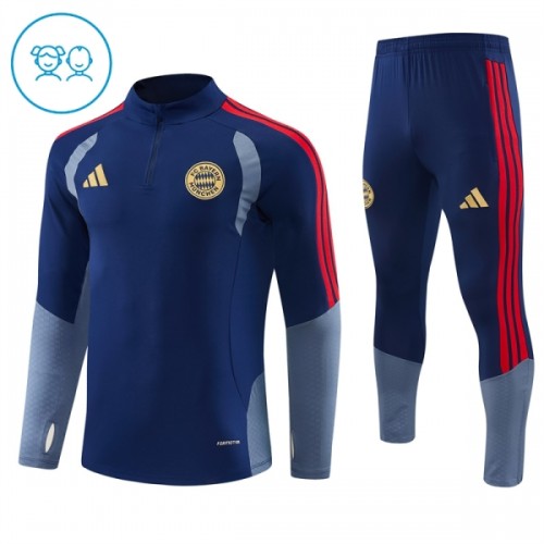 FC Bayern de Múnich Niño Sudadera De Entrenamiento 1/4-Zip 2026-27 Azul FC Bayern de Múnich Niño Sudadera De Entrenamiento 1/4-Zip 2026-27 Azul