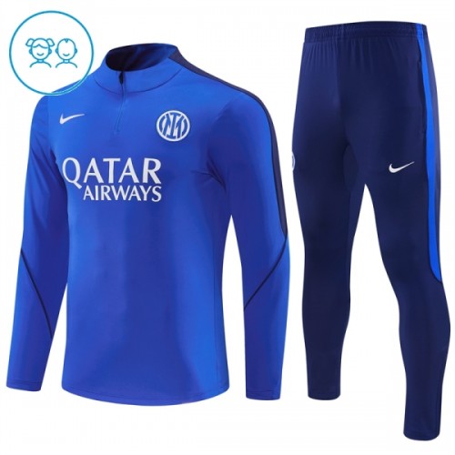Inter Milan Niño Sudadera De Entrenamiento 1/4-Zip 2026-27 Azul Inter Milan Niño Sudadera De Entrenamiento 1/4-Zip 2026-27 Azul