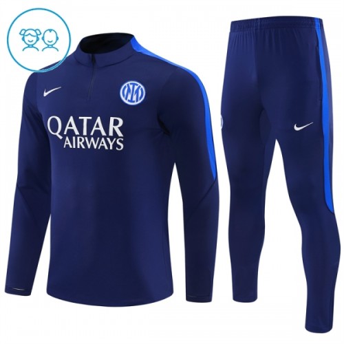 Inter Milan Niño Sudadera De Entrenamiento 1/4-Zip 2026-27 Azul Inter Milan Niño Sudadera De Entrenamiento 1/4-Zip 2026-27 Azul