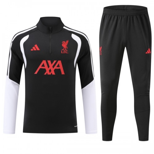 Liverpool Sudadera De Entrenamiento 1/4-Zip 2026-27 Negra Liverpool Sudadera De Entrenamiento 1/4-Zip 2026-27 Negra