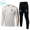 Manchester City Niño Sudadera De Entrenamiento 1/4-Zip 2026-27 Gris