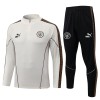 Manchester City Sudadera De Entrenamiento 1/4-Zip 2026-27 Gris Manchester City Sudadera De Entrenamiento 1/4-Zip 2026-27 Gris
