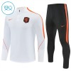 Países Bajos Niño Sudadera De Entrenamiento 1/4-Zip 2026-27 Blanca