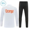 Países Bajos Niño Sudadera De Entrenamiento 1/4-Zip 2026-27 Blanca