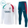 Portugal Niño Sudadera De Entrenamiento 1/4-Zip 2026-27 Blanca