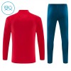 Portugal Niño Sudadera De Entrenamiento 1/4-Zip 2026-27 Roja