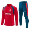 Portugal Sudadera De Entrenamiento 1/4-Zip 2026-27 Roja Portugal Sudadera De Entrenamiento 1/4-Zip 2026-27 Roja