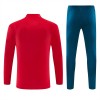Portugal Sudadera De Entrenamiento 1/4-Zip 2026-27 Roja