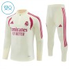 Real Madrid Niño Sudadera De Entrenamiento 1/4-Zip 2026-27 Blanca Real Madrid Niño Sudadera De Entrenamiento 1/4-Zip 2026-27 Blanca