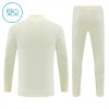 Real Madrid Niño Sudadera De Entrenamiento 1/4-Zip 2026-27 Blanca