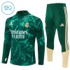 Real Madrid Niño Sudadera De Entrenamiento 1/4-Zip 2026-27 Verde