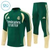 Real Madrid Niño Sudadera De Entrenamiento 1/4-Zip 2026-27 Verde