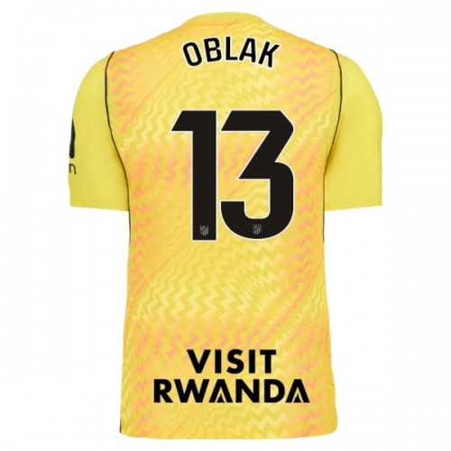 Camiseta Portero Atlético Madrid Oblak 13 2026-27 Amarilla Camiseta Portero Atlético Madrid Oblak 13 2026-27 Amarilla