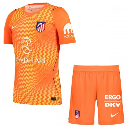 Conjunto/Equipación Portero Atlético Madrid Orange Version Niño 2026-27 Conjunto/Equipación Portero Atlético Madrid Orange Version Niño 2026-27
