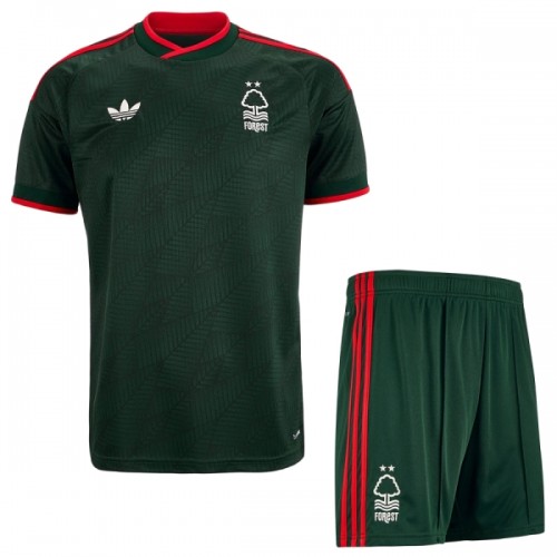 Conjunto/Equipación Nottingham Forest Niño Segunda 2026-27 Conjunto/Equipación Nottingham Forest Niño Segunda 2026-27