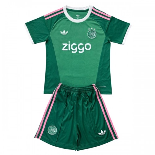 Conjunto/Equipación Portero Ajax Amsterdam Niño 2026-27 Verde Conjunto/Equipación Portero Ajax Amsterdam Niño 2026-27 Verde