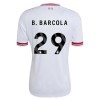 Camiseta Liverpool B. Barcola 29 Segunda 2026-27 Camiseta Liverpool B. Barcola 29 Segunda 2026-27
