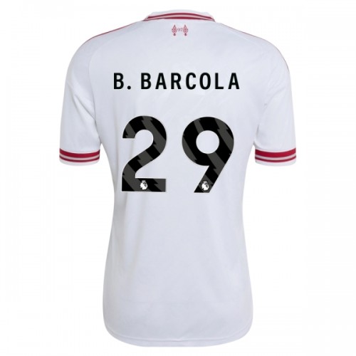 Camiseta Liverpool B. Barcola 29 Segunda 2026-27 Camiseta Liverpool B. Barcola 29 Segunda 2026-27