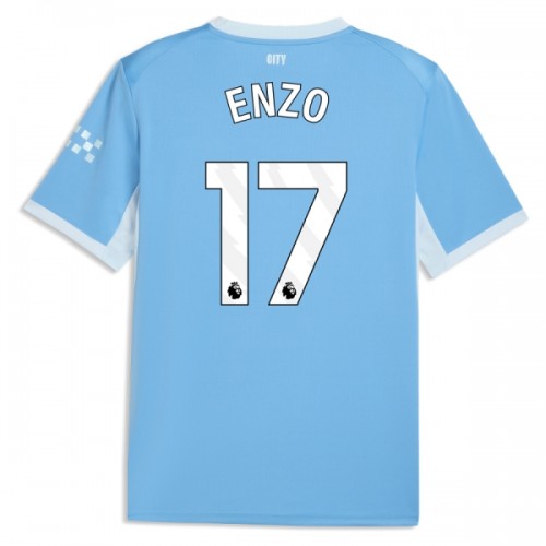Camiseta Manchester City Enzo 17 Primera 2026-27 Camiseta Manchester City Enzo 17 Primera 2026-27