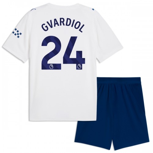 Conjunto/Equipación Manchester City Gvardiol 24 Niño Tercera 2026-27 Conjunto/Equipación Manchester City Gvardiol 24 Niño Tercera 2026-27