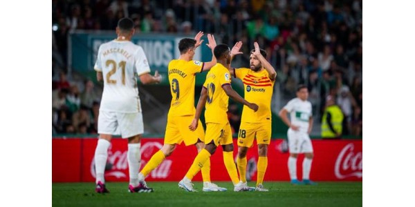 LaLiga: Barcelona venció al Elche con cuatro goles, Lewandowski anotó dos veces LaLiga: Barcelona venció al Elche con cuatro goles, Lewandowski anotó dos veces