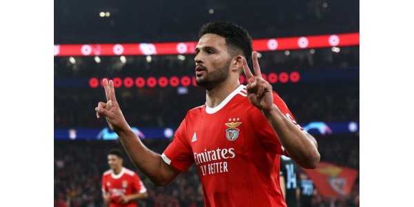 UEFA Champions League: Benfica 5-1 Club Brugge KV, 3 goles de Gonçalo Ramos