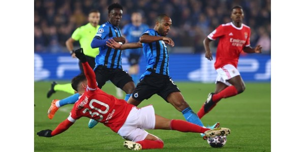 Liga de Campeones: Club Brujas KV 0-2 Benfica Liga de Campeones: Club Brujas KV 0-2 Benfica