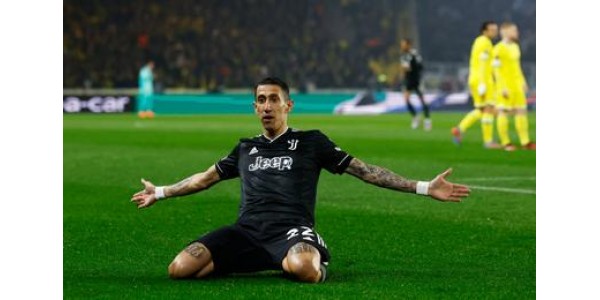 Europa League: Hat-trick de Di María, Juventus venció 3-0 a Nantes