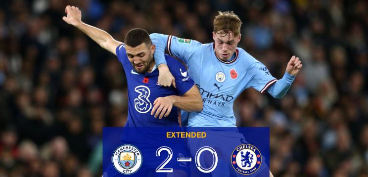 Manchester City 2-0 Chelsea Mahrez tiro libre World Wave