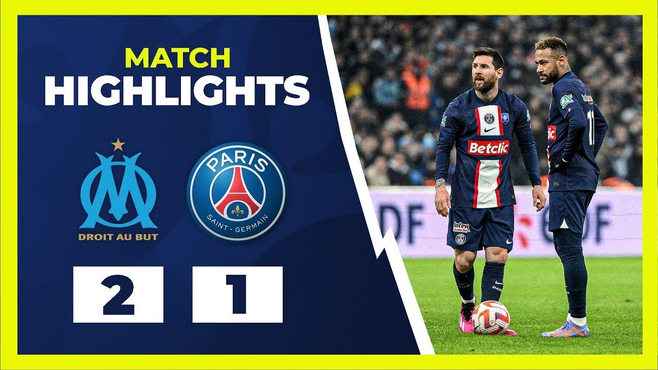 Copa de Francia: Marsella 2: 1 Paris Saint-Germain